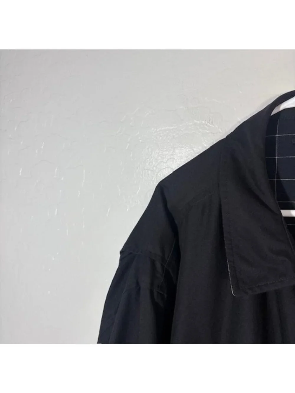 Polo Ralph Lauren Jacket Mens Big 4X Black Harrington Cotton Lined Windbreaker